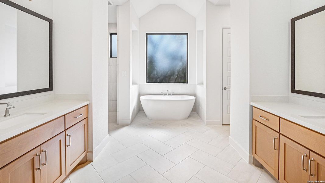 Furnished interior view inside a new home in Thornebrook, Bulverde (Image 13).