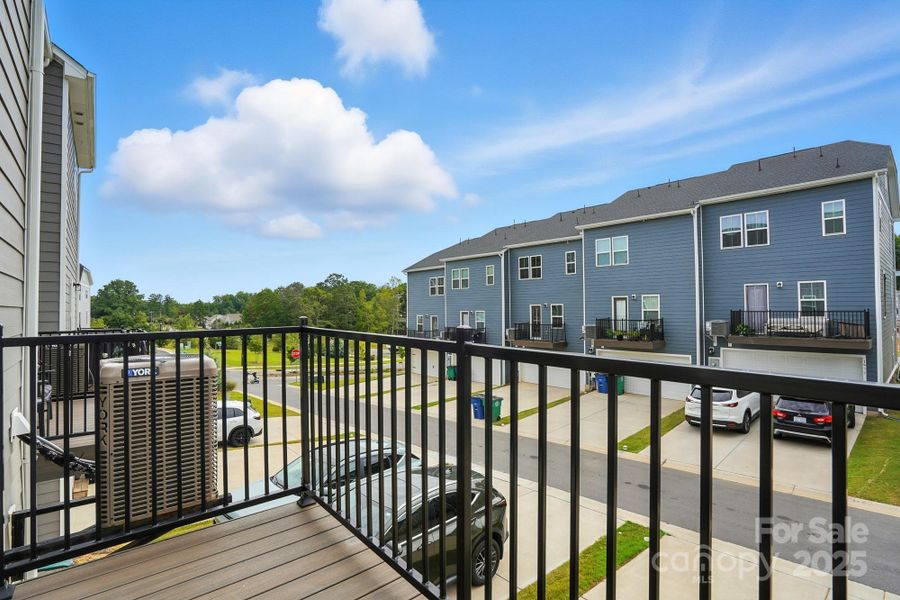 Front exterior of a new home in , Matthews, NC, highlighting curb appeal (Image 27).