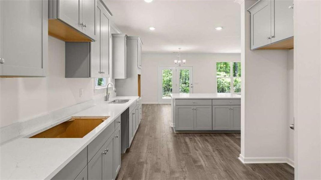 Furnished interior view inside a new home in Wildwood, Covington (Image 7).
