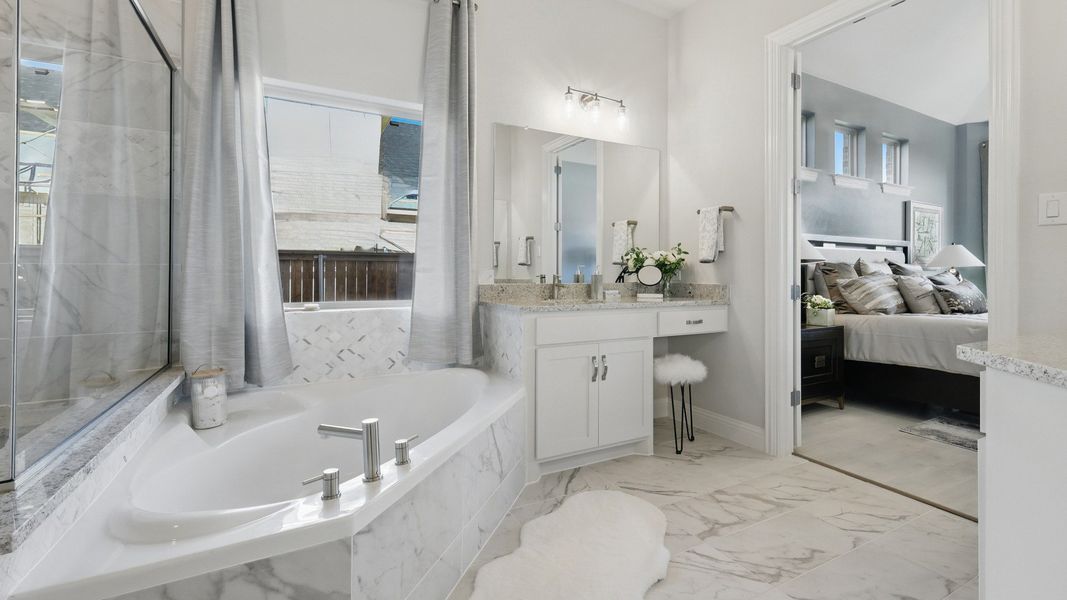 Representative furnished interior of a home built from the Magnolia by Brightland Homes in Green Meadows Premier, Celina (Image 13). Representative furnished interior of a home built from the Magnolia by Brightland Homes in Green Meadows Premier, Celina (Image 13).