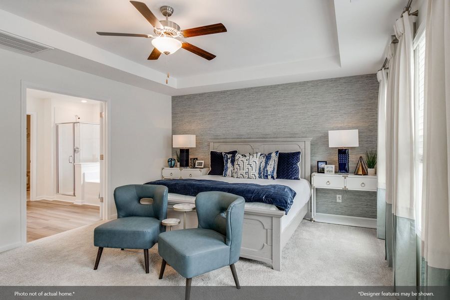 Furnished interior view inside a new home in Dove Hollow, Chesnee (Image 16).
