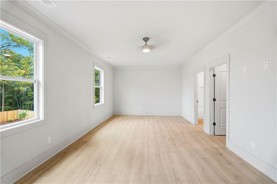 Spacious, unfurnished interior of a new home in , Buford (Image 45).