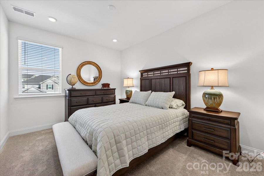 Guest bedroom #4 with walk-in closet