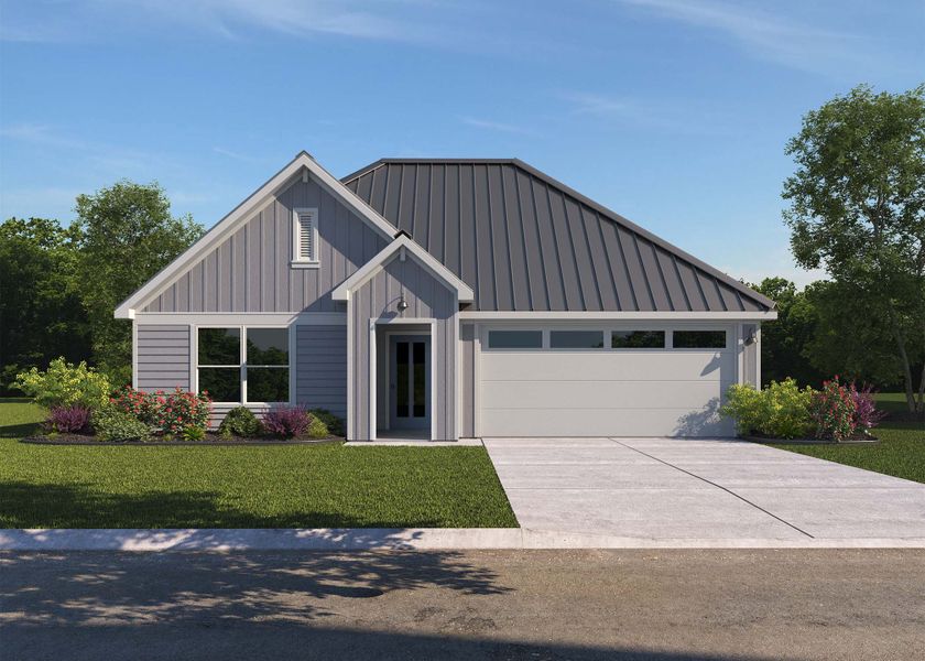 Representative exterior photo of a completed home built from the Ibis by D.R. Horton in The Islands of Rockport, Rockport, TX (Image 2). Representative exterior photo of a completed home built from the Ibis by D.R. Horton in The Islands of Rockport, Rockport, TX (Image 2).