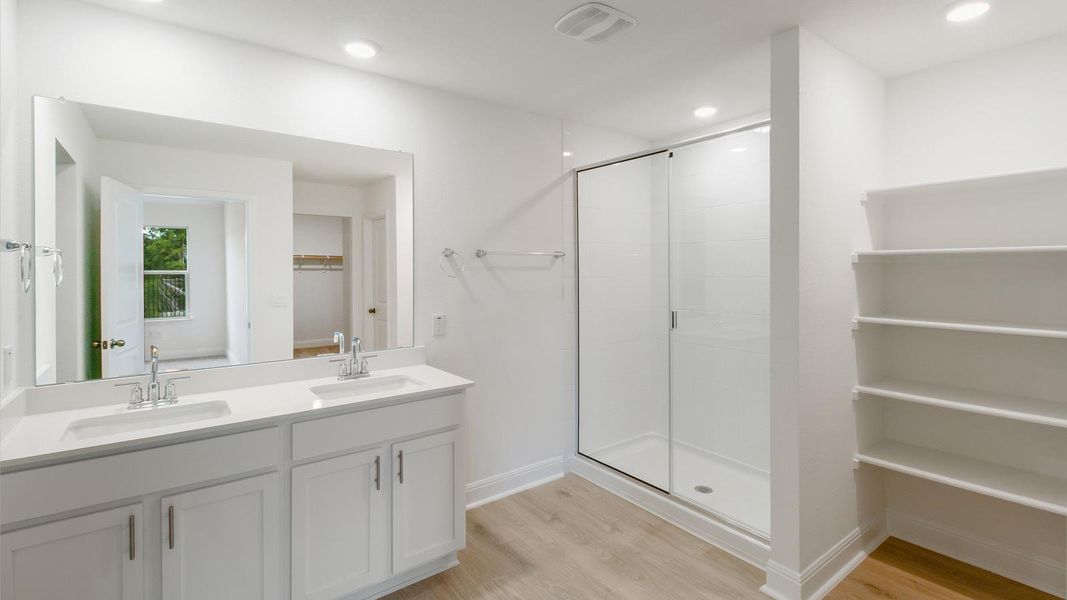 Furnished interior view inside a new home in Riverview, Georgetown (Image 5). Furnished interior view inside a new home in Riverview, Georgetown (Image 5).