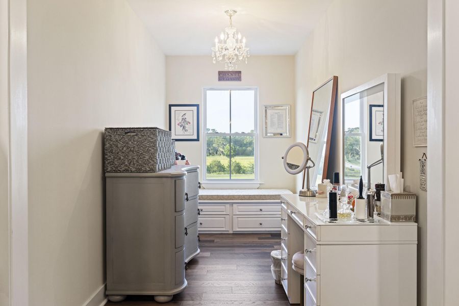 Furnished interior view inside a new home in , Meggett (Image 30).
