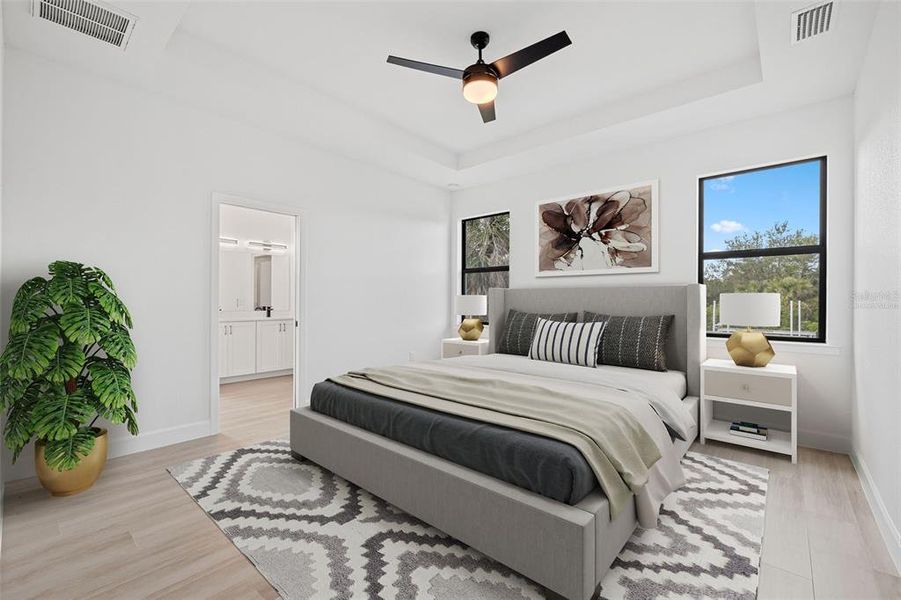 Furnished interior view inside a new home in , Port Charlotte (Image 12). Furnished interior view inside a new home in , Port Charlotte (Image 12).