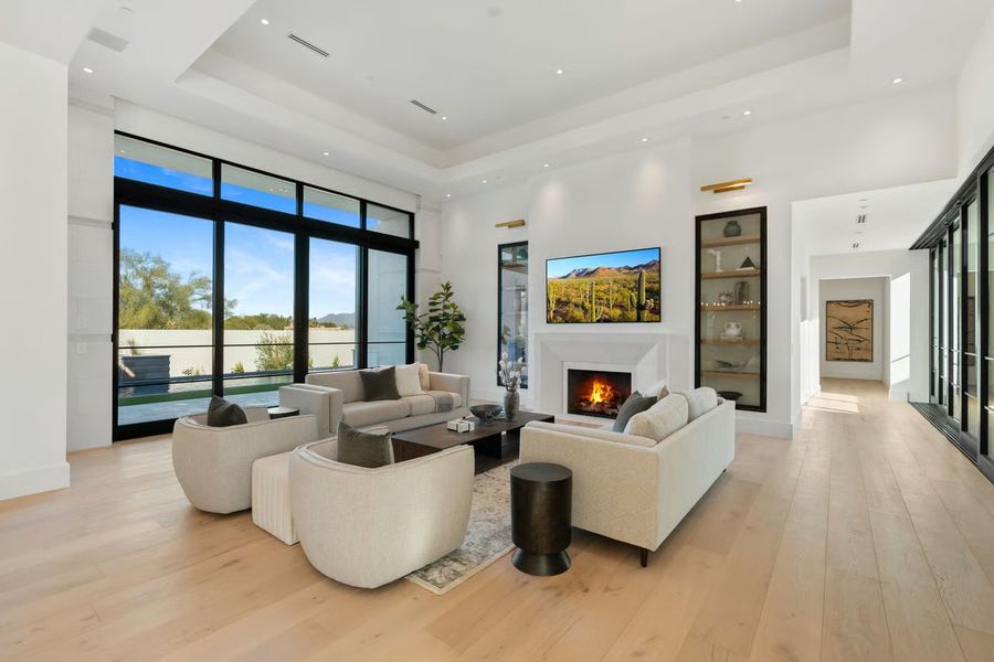 Representative furnished interior of a home built from the Hummingbird by BedBrock Developers in Bird Street Estates, Paradise Valley (Image 16). Representative furnished interior of a home built from the Hummingbird by BedBrock Developers in Bird Street Estates, Paradise Valley (Image 16).