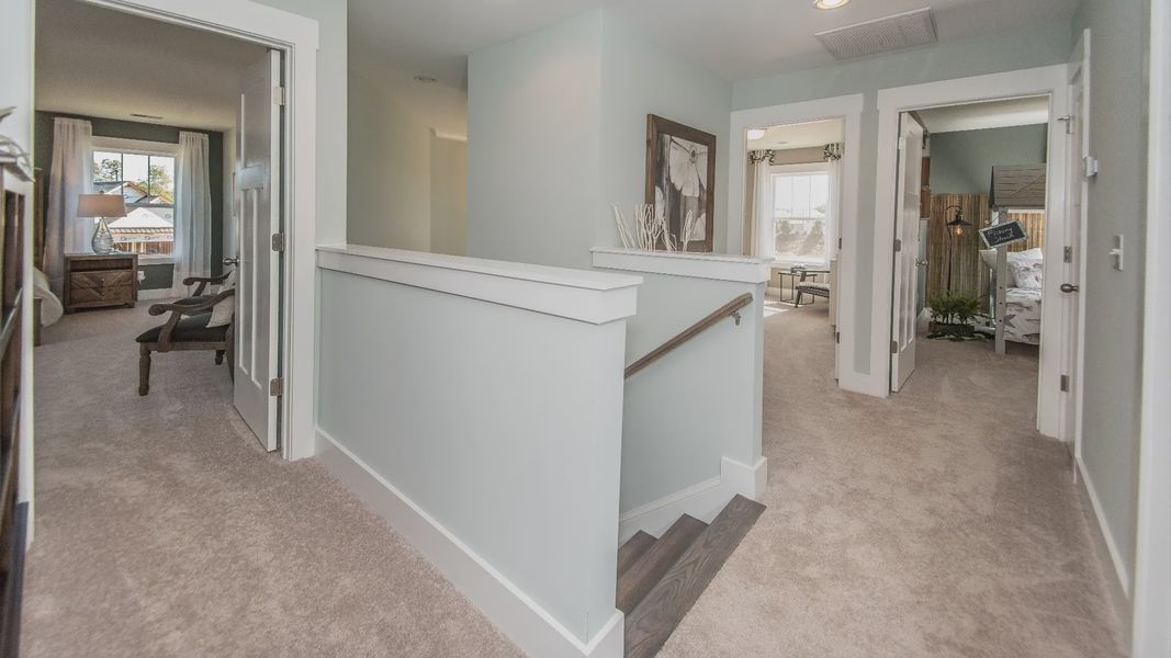 Upstairs Entry of The Cameron Design by DRB Homes