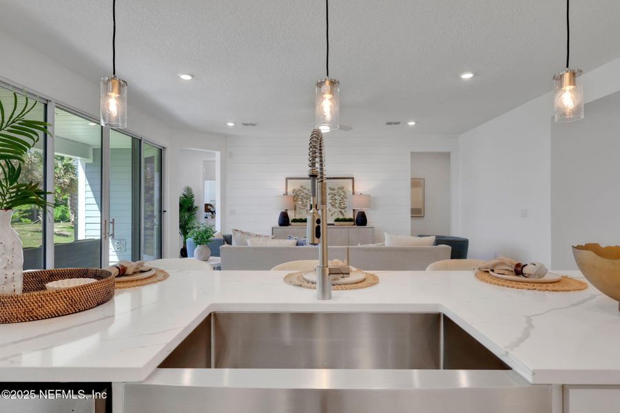 Furnished interior view inside a new home in Seaside Vista, St. Augustine (Image 41).