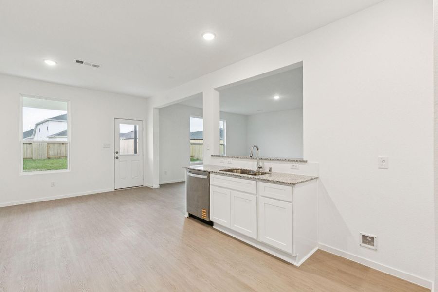 Furnished interior view inside a new home in Montgomery Bend, Montgomery (Image 7).
