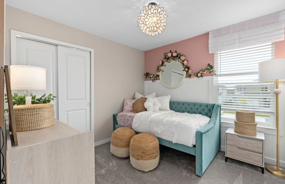 Furnished interior view inside a new home in Tohoqua, Kissimmee (Image 3). Furnished interior view inside a new home in Tohoqua, Kissimmee (Image 3).