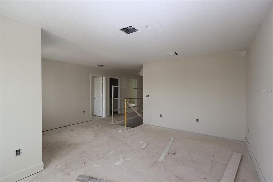 In-progress construction of a new home in Center Lake on the Park, St. Cloud, FL (Image 17). In-progress construction of a new home in Center Lake on the Park, St. Cloud, FL (Image 17).