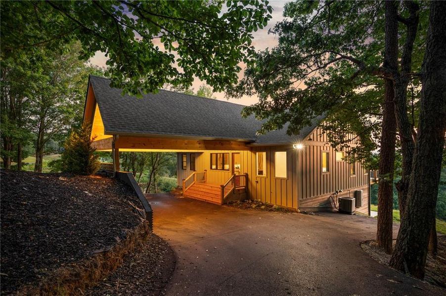 Front exterior of a new home in , Morganton, GA, highlighting curb appeal (Image 2).