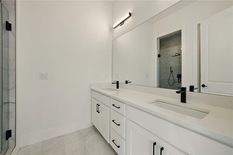 Furnished interior view inside a new home in , Atlanta (Image 15).