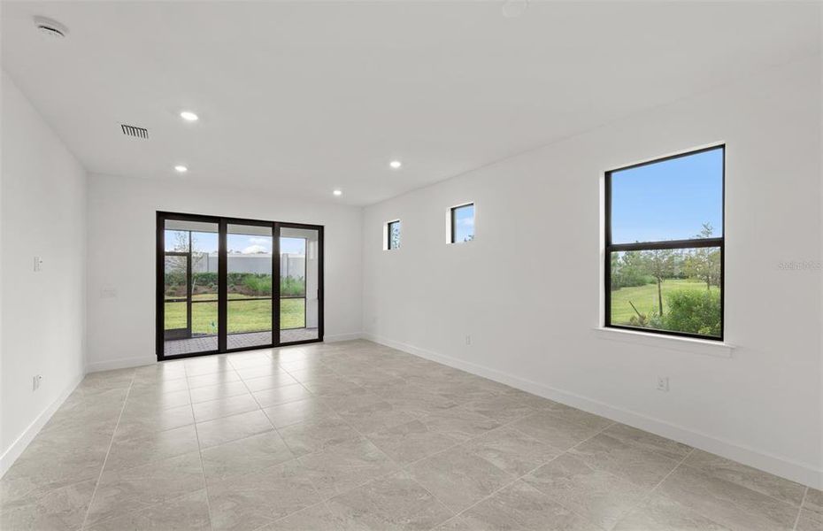 Spacious, unfurnished interior of a new home in Arbor Oaks, North Port (Image 24). Spacious, unfurnished interior of a new home in Arbor Oaks, North Port (Image 24).