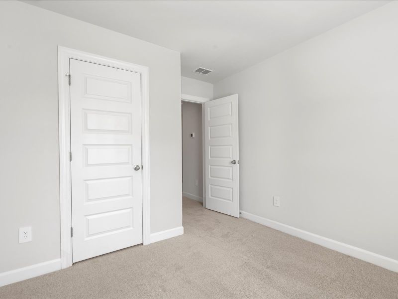 Spacious, unfurnished interior of a new home in Valentine Townes, Greer (Image 17).