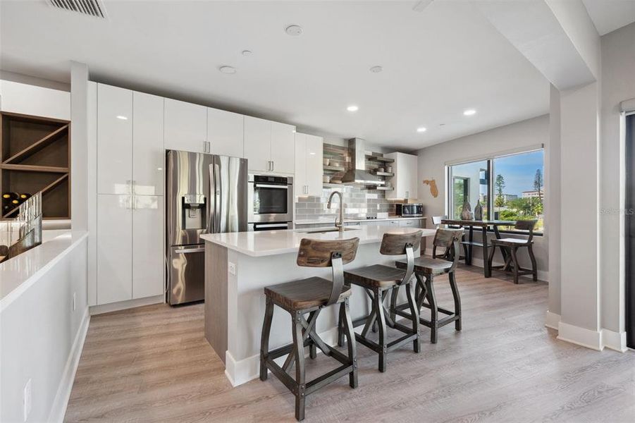 Furnished interior view inside a new home in , Treasure Island (Image 7). Furnished interior view inside a new home in , Treasure Island (Image 7).