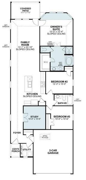 2D floor plan layout of this home in Lone Star Landing, Montgomery, TX (Image 3). 2D floor plan layout of this home in Lone Star Landing, Montgomery, TX (Image 3).