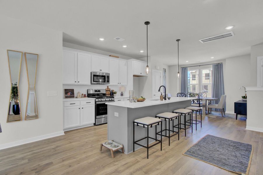 Furnished interior view inside a new home in , Johns Island (Image 13). Furnished interior view inside a new home in , Johns Island (Image 13).