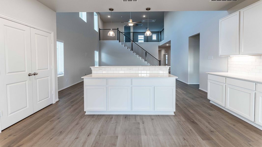 Furnished interior view inside a new home in Paramount, Kyle (Image 3).