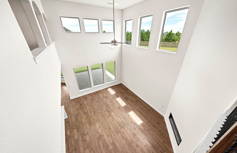 Representative unfurnished interior of a home built from the 3799 by Ravenna Homes in Cross Creek West, Fulshear (Image 41). Representative unfurnished interior of a home built from the 3799 by Ravenna Homes in Cross Creek West, Fulshear (Image 41).