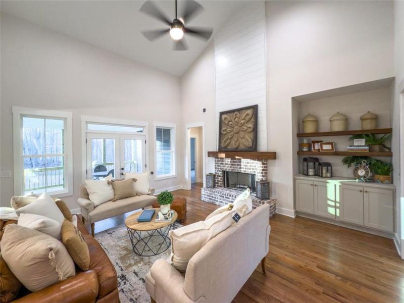 Furnished interior view inside a new home in , Monroe (Image 32). Furnished interior view inside a new home in , Monroe (Image 32).