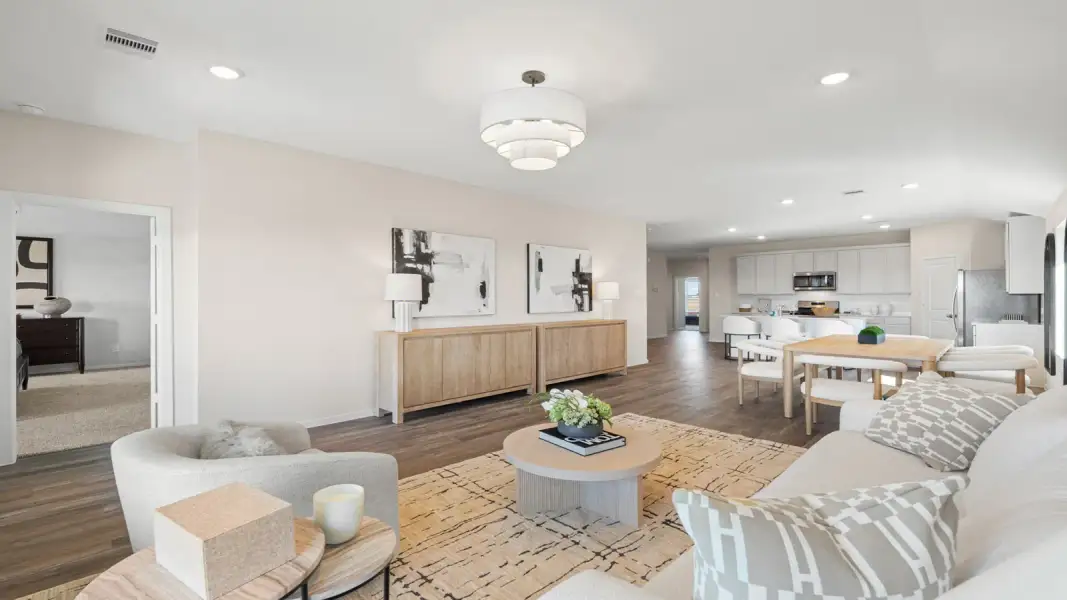 Furnished interior view inside a new home in Sunterra Lakes, Brookshire (Image 26).