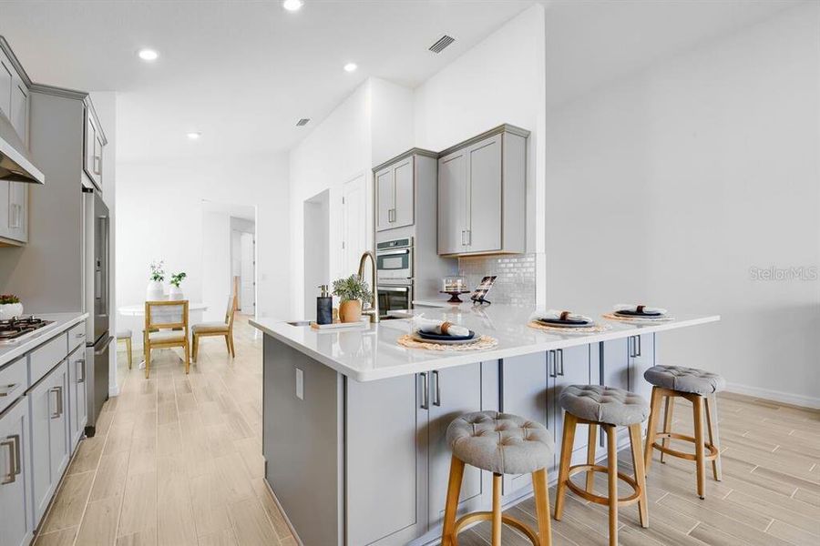Furnished interior view inside a new home in Ardisia Park, New Smyrna Beach (Image 40).