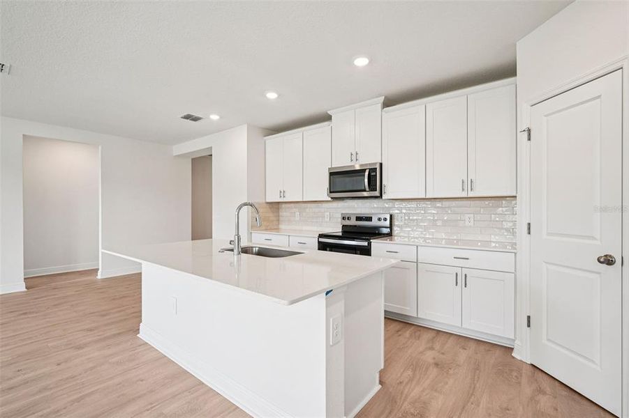 Furnished interior view inside a new home in The Reserve at Hammock Oaks - Signature Series, Lady Lake (Image 12).