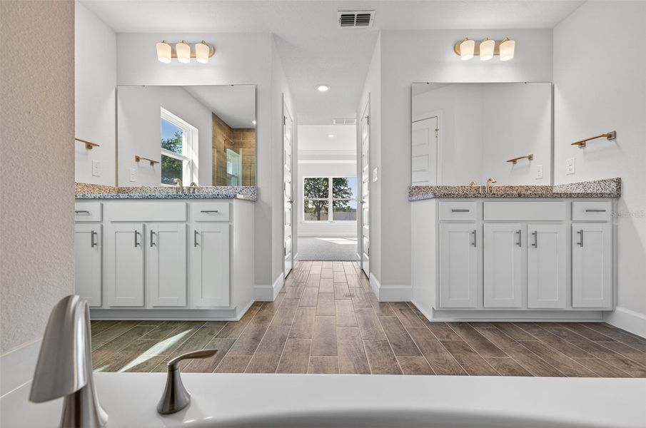 Furnished interior view inside a new home in Hill Country Estates, Dade City (Image 10).