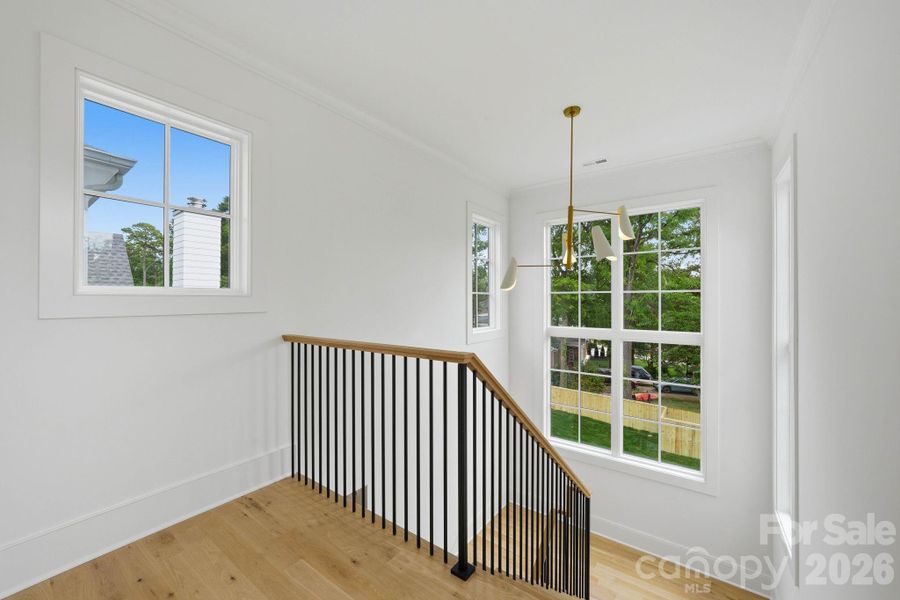 Spacious, unfurnished interior of a new home in , Charlotte (Image 23).