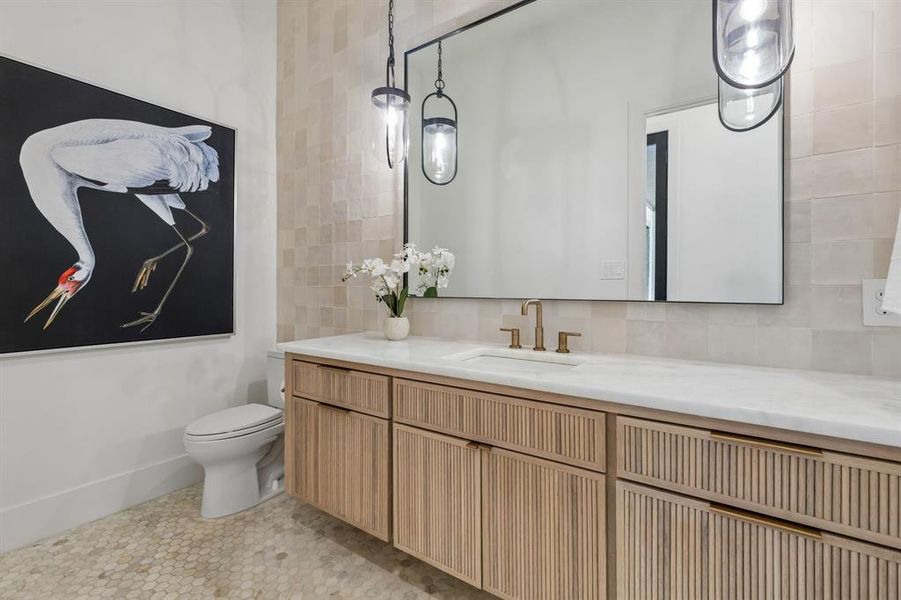 Furnished interior view inside a new home in , Colleyville (Image 15). Furnished interior view inside a new home in , Colleyville (Image 15).