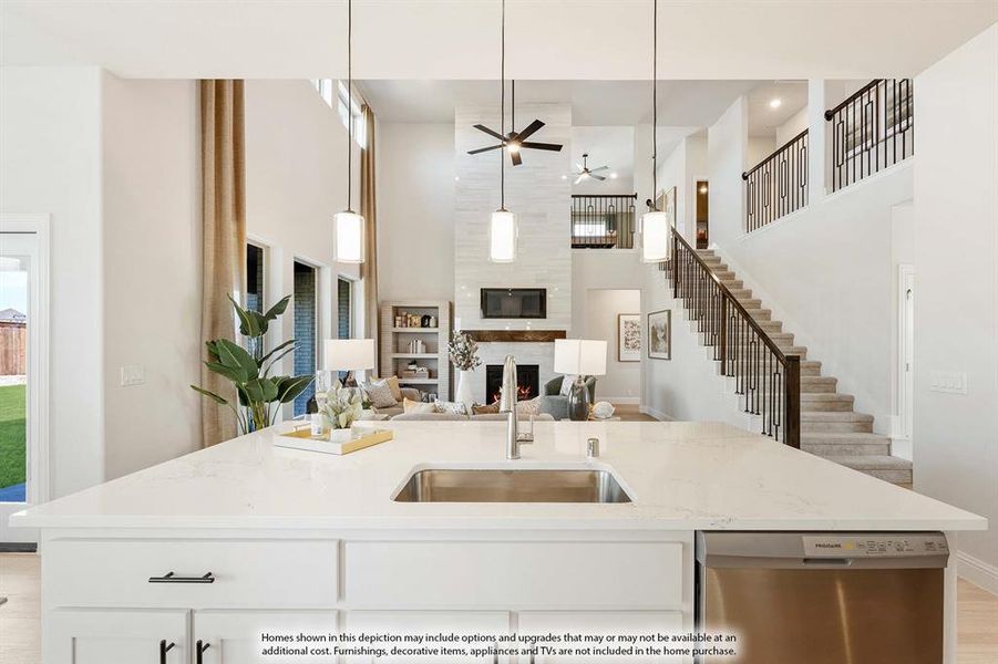Furnished interior view inside a new home in Liberty, Melissa (Image 7).
