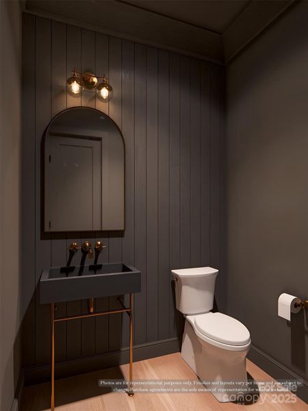 Furnished interior view inside a new home in , Charlotte (Image 15).