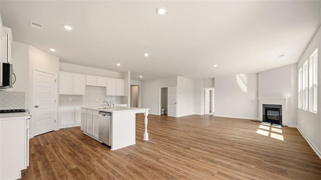 Furnished interior view inside a new home in Preserve at Dove Creek, Statham (Image 9). Furnished interior view inside a new home in Preserve at Dove Creek, Statham (Image 9).