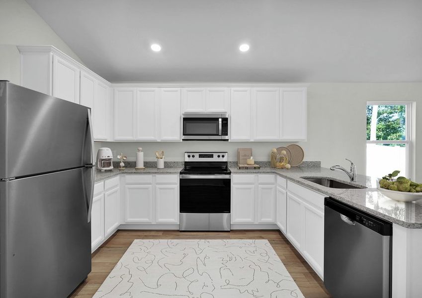 Test out new recipes in the upgraded kitchen