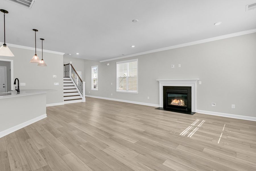 Spacious, unfurnished interior of a new home in Six Oaks, Summerville (Image 18). Spacious, unfurnished interior of a new home in Six Oaks, Summerville (Image 18).