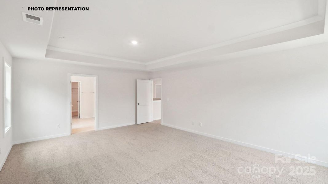 SPACIOUS PRIMARY BEDROOM