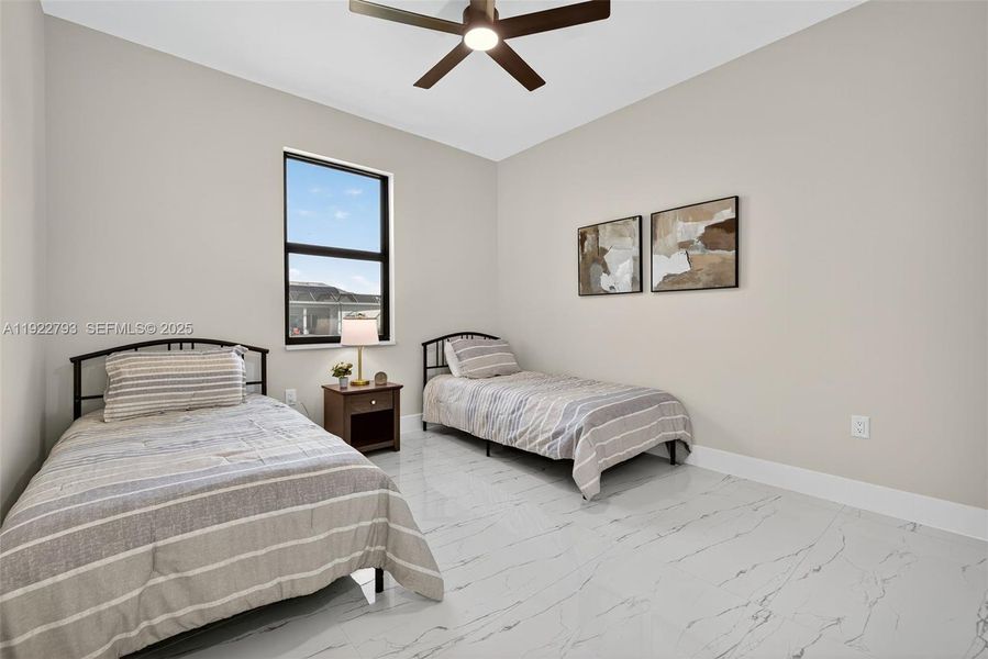 Furnished interior view inside a new home in , Cape Coral (Image 29).