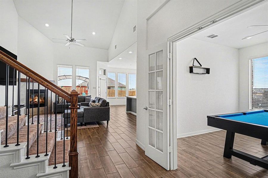 Furnished interior view inside a new home in Northpointe, Fort Worth (Image 18).