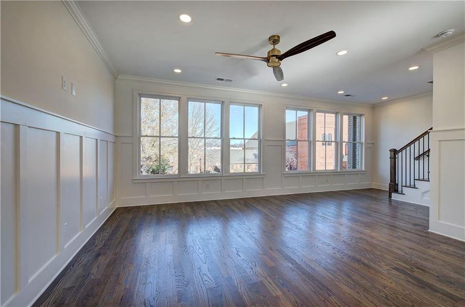 Spacious, unfurnished interior of a new home in , Cartersville (Image 38).