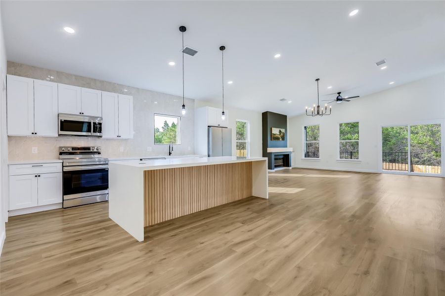 To be built. Photos are from a previous project with same Floorplan. Finishes may vary