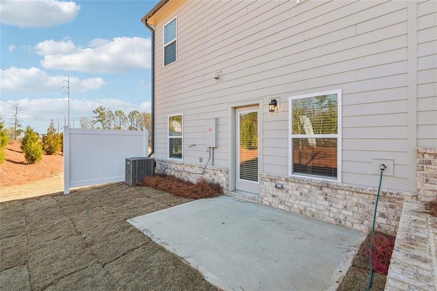 Exterior details and patio area of a home in Leydenview, Mableton (Image 21). Exterior details and patio area of a home in Leydenview, Mableton (Image 21).