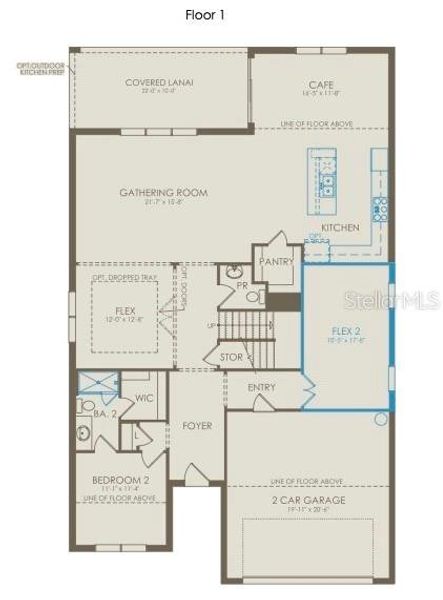 2D floor plan layout of this home in Willow Ridge, Montverde, FL (Image 5). 2D floor plan layout of this home in Willow Ridge, Montverde, FL (Image 5).