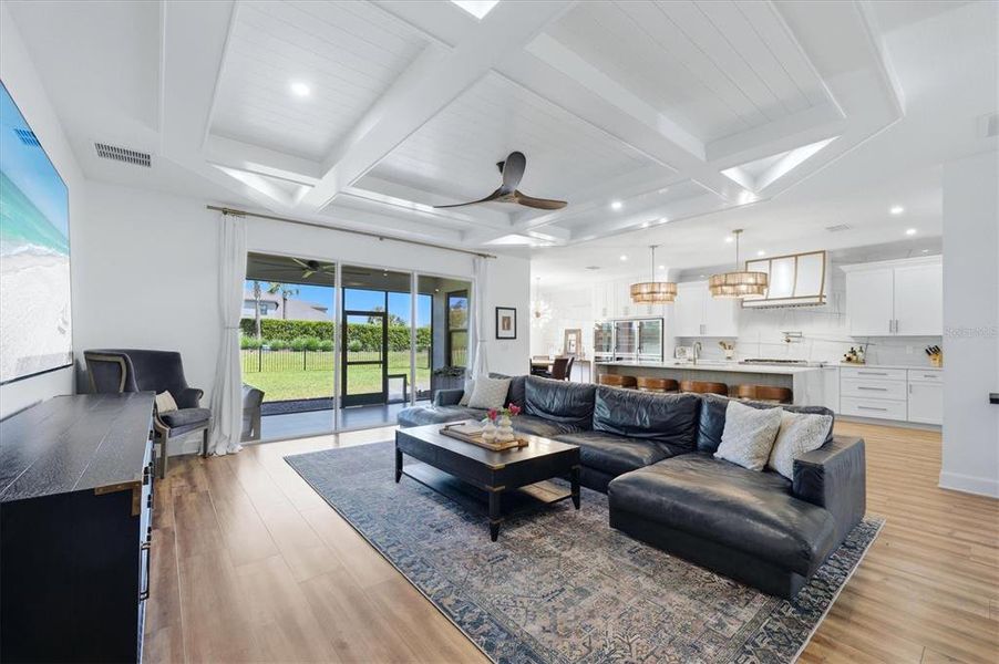 Furnished interior view inside a new home in , Sarasota (Image 33).