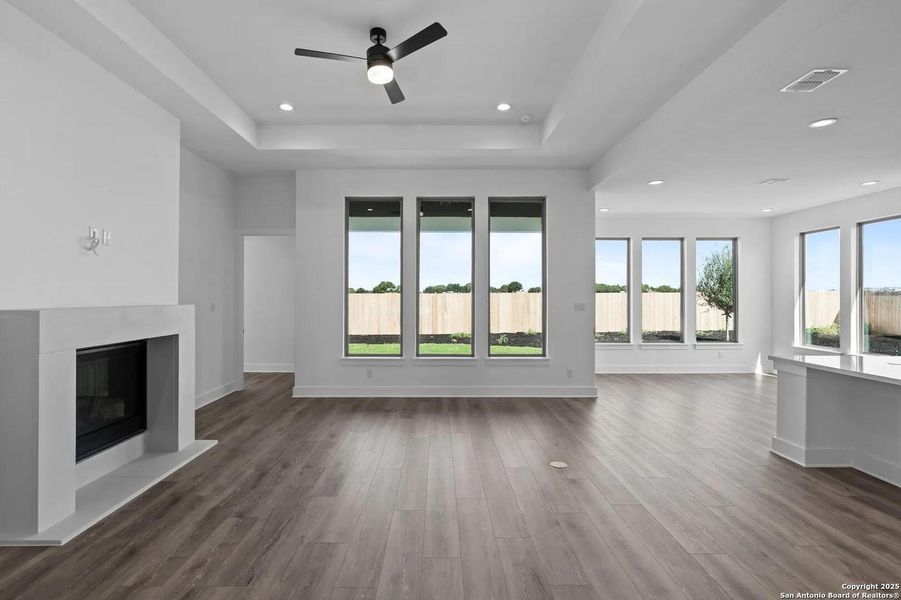 Spacious, unfurnished interior of a new home in Legacy at Lake Dunlap, New Braunfels (Image 15). Spacious, unfurnished interior of a new home in Legacy at Lake Dunlap, New Braunfels (Image 15).