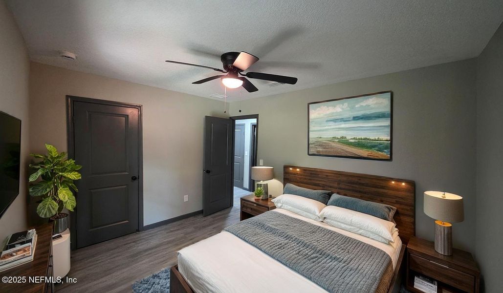 Furnished interior view inside a new home in , Jacksonville (Image 4). Furnished interior view inside a new home in , Jacksonville (Image 4).