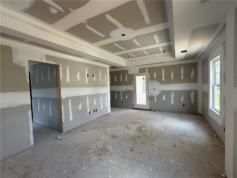 In-progress construction of a new home in Maple Village, Adairsville, GA (Image 20). In-progress construction of a new home in Maple Village, Adairsville, GA (Image 20).