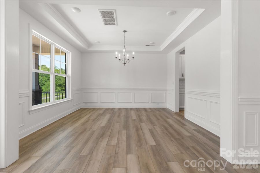 Spacious, unfurnished interior of a new home in , Hickory (Image 35).